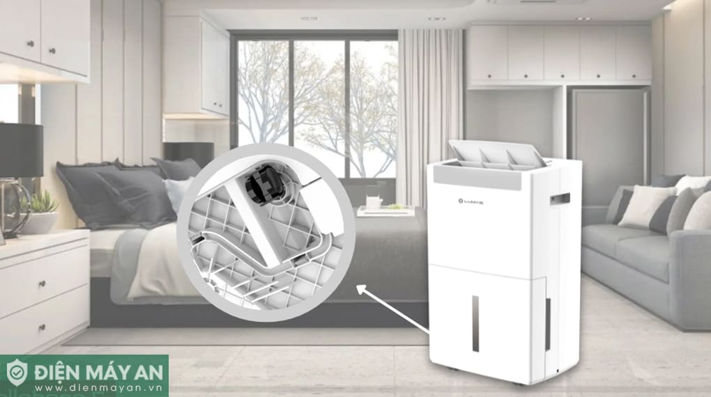 Máy hút ẩm Lumias D6S-30L - 125m2